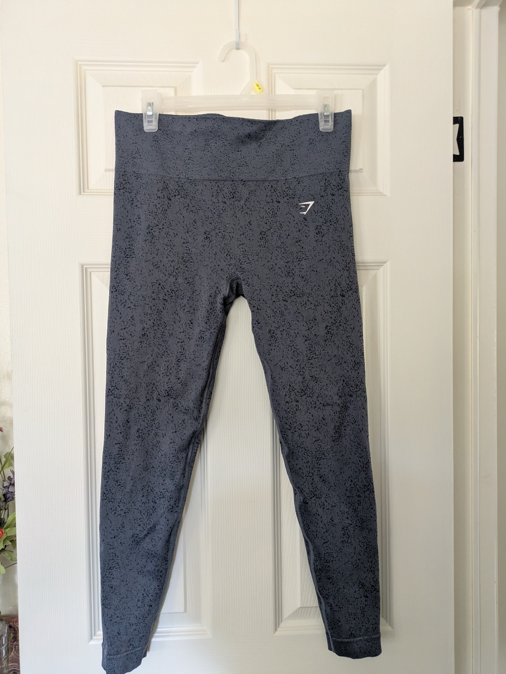 🦈Gymshark🦈 Blue-gray Seamless Leggings